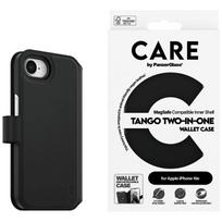 PanzerGlass CARE by Feature Tango 2-in-1 Wallet Case for iPhone 16e, black