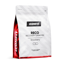 ICONFIT RECO jėgas atstatantis gėrimas (1 KG) - Braškių