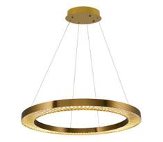 LED liustra ant laido JESI LED/90W/230V 3000K Ø 100 cm bronzinė