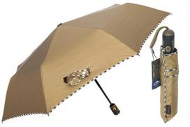 Moteriškas automatinis skėtis Parasol, aukso spalvos metalikas