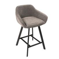 Pusbario kėdė Mey / Odessa 620 (Stool 65), Tamsiai pilka, Pilka
