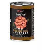 Alpha Spirit Realfood dūmo kvapo mini dešrelės šunims, 6x400 g