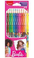 Spalvoti pieštukai MAPED BARBIE, 12 sp.