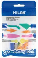 Įrankiai modelinui ir plastilinui MILAN (10 vnt.)