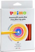 Flomasteriai PRIMO, 12 spalvų