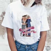 Harry Styles T Shirt Kawaii Tee Femme Shirts Top Casual Clothes Graphic Korean 90s Women Harajuku S balta