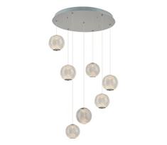 LED liustra ant troselio CREMONA 7xLED/5W/230V 3000K, matinis chromas