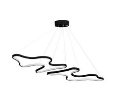 LED liustra ant troselio DUPLE ARTISAN LED/80W/230V 6500K juoda