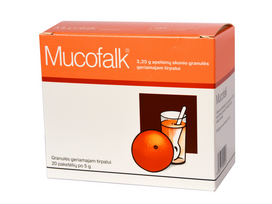 Mucofalk Orange 3.25g granulės geriam.tirp. 5g N20