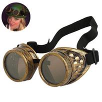 Akiniai nuo saulės, Nauji Parduodu Vintage Steampunk Akiniai Akiniai Cosplay Punk Gothic,senovinis žalvaris
