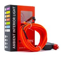 LED šviesos juostelė automobilio dekoravimui EinParts12V, 5m, raudona