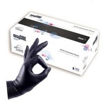Vienkartinės nitrilo pirštinės Zarys EasyCare Nitrile Black, S, 100vnt.