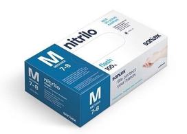 Mėlynos nitrilo pirštinės Santex Nitrile Flash, 100vnt.