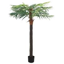 Dirbtinė palmė su vazonu, 215 cm