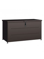 Sodo daiktadėžė MIKKO 460L, metalinė, Tamsiai ruda