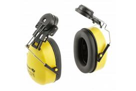 Apsauginės ausinės TOLLENSE prie šalmo Hogert HT5K176, geltonos