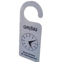 Pakabinamas informacinis laikrodis Grįšiu