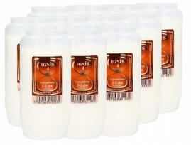 11x ignis aliejinių žvakių užpildai 14 cm 5 - 6 dienos