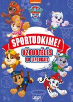Šunyčiai patruliai. Sportuokime! Užduotėlės su lipdukais, Šunyčiai patruliai. Sportuokime! Užduotėlės su lipdukais