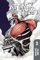 Komiksas Manga Attack on titan Vol 3