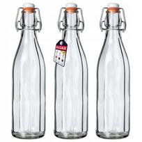 Buteliai su kamščiu, 1 l, 3 vnt.