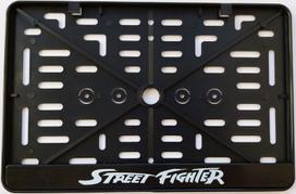 Motociklo valstybinio numerio rėmelis Street Fighter Virbantė 150 x 250 mm, 1 vnt.