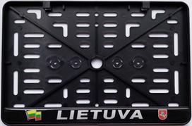 Motociklo valstybinio numerio rėmelis Lietuva Virbantė 150 x 250 mm, 1 vnt.