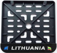 Motorolerio valstybinio numerio rėmelis Virbantė Lithuania 145 x 120 mm, 1 vnt.