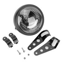 Moto priedai, 6,5 colio, tolimosios / artimosios šviesos, padidintas ryškumas, universalus 12 V LED motociklo priekinis žibintas,
