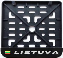 Motorolerio valstybinio numerio rėmelis Virbantė Lietuva 145 x 120 mm, 1 vnt.