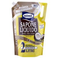 Skystas muilas su kokosu ir vanile MilMil, 2 l