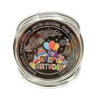 Suvenyrinė moneta Happy Birthday, sidabrinės spalvos