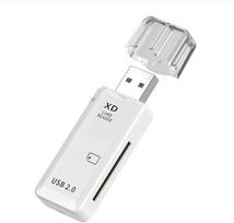 USB XD kortelių skaitytuvas Fuji ir Olympus fotoaparatams USB 2.0 XD fotoaparato atminties kortelių skaitytuvas Adapteris Iki 480MB Lengvai skaitomas XD nuotraukų kortelių skaitytuvas