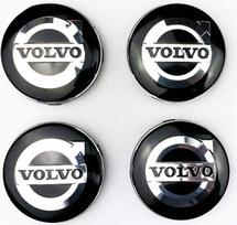 4 vnt. 64MM automobilio ratų centriniai dangteliai, skirti "Volvo V40 V60 V90 S60 S40 V70 XC70 XC60 XC90 Stilinga emblema, automobilių išorės aksesuarai