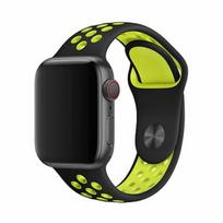 Devia Apple Watch 44mm / 42mm Yellow strap Deluxe Sport2 Black