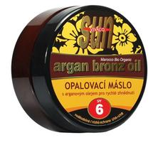 SUN VITAL apsauginis sviestas nuo saulės su ekologišku arganų aliejumi SPF 6, 200 ml