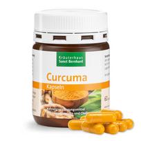 SANCT BERNHARD Curcumin (ciberžolė), 60 kapsulių