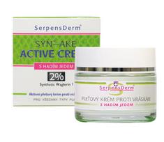 SERPENSDERM veido kremas nuo raukšlių su gyvatės nuodais, 50 ml