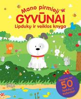 Mano pirmieji gyvūnai. Lipdukų ir veiklos knyga