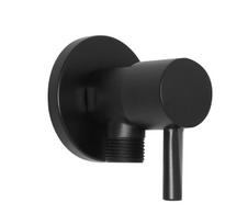 Kampinis maišytuvo vožtuvas/ventilis 1/2"-3/8", juodas