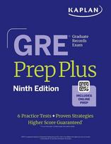 GRE Prep Plus 2025, GRE Prep Plus 2025