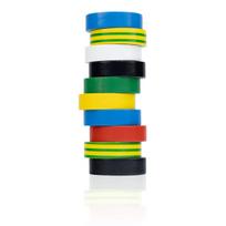 Izoliacinių juostų rinkinys Rosfix 10vnt – Atspari, PVC medžiaga, 0,13 mm storis