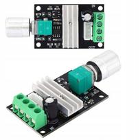 PWM Variklio Greičio Reguliatorius – Valdymas potenciometru, LED indikatorius, 6–28V 3A