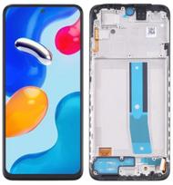 LCD + jutiklinis ekranas Xiaomi REDMI NOTE 11 4G (INCELL) Rėmelis juodas