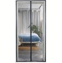 Tinklelis nuo uodų durims 100x210 cm, black