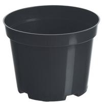 Plastikinis gamybos puodas juodas 10l 28 cm