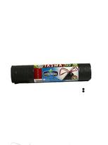 LDPE Šiukšlių maišai užrišami, 120L, juoda, 1 ritinys.