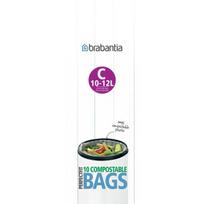 Biologiškai suyrantys šiukšlių maišeliai Brabantia C 10-12 L