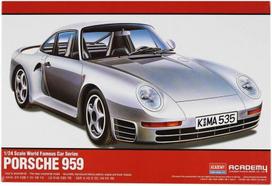 Klijuojamas modelis Academy 15103 Porsche 959 1/24