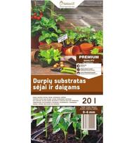 Durpių substratas daigams, 20 l